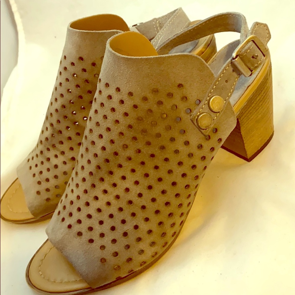 Sophia Milano Gray Heeled Bootie